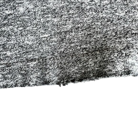 n:Philanthropy Grey Tee Shirt Sz L Short Sleeves Criss Cross Lacing At Shoulder - Picture 4 of 7